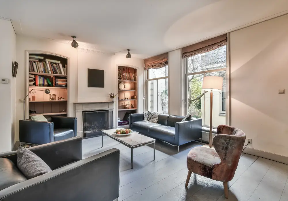 Open-plan interior by HM Interiors