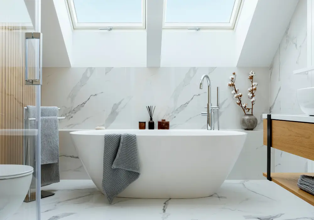 Bathroom design by HM Interiors